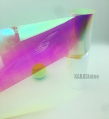 Red Magic Chameleon Rainbow Wrap Window Film Glass Sticker Decal PVC Tint PET AX