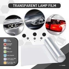 Premium Paint Protection PPF UV Clear To Headlight ＋Tail light Fog Tint Film