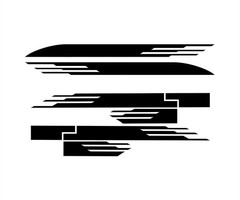 Fit For Ford Raptor F-150 Graphics Sticker Pickup Trunk Side Door Stripe Decals