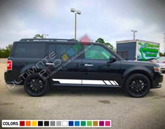 Stickers Decal for Ford Flex Stripes Graphics door body part lip 2012 2011 2010