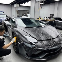 36″ x 60″ Premium Matte Flat Forged Carbon Fiber Vinyl Wrap Film Black 3ft x 5ft
