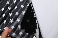 Rear Side Window Decal American US Flag Sticker Cover For Ford Bronco 2021-2023