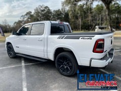 2009-2025 For Ram 1500 Decals Side Rumble Stripes 3m Vinyl Stickers Graphics