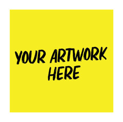 CUSTOM LOGO STICKER White Round Square Custom Shaped Multiple Sizes Full Colour