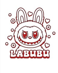 Labubu Vinyl Decal Sticker Funny You Choose Size And Color