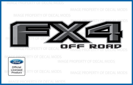 SET OF 2: 2018 Ford F250 F350 FX4 Off Road Decals FG Stickers bed Side FH5A1