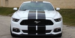 10 11 12 13 14 Ford MUSTANG 10″ DUEL Racing Vinyl Stripe Graphic Decal 36 FT.