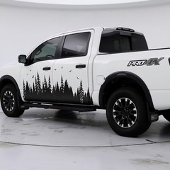 Overland Forest Woodland Off Road Truck Decal for 4Runner. Universal Fit.