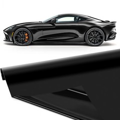 Universal Gloss Black Vinyl Auto Car Vehicle Wrap Film Series Sticker Decal