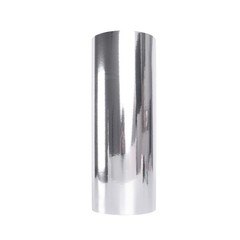 Car Vinyl Wrap Chrome Mirror Silver Self Adhesive DIY Decals Decoration 12″x60″