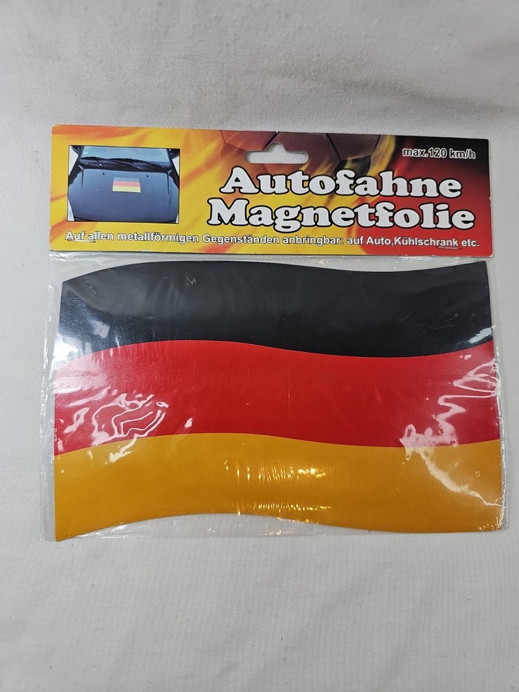 Germany German Flag Car Magnet Decal 8 x 5 for Car Truck SUV Football/Soccer Fan
