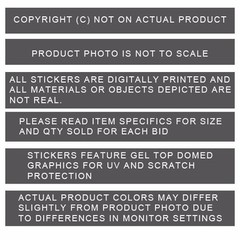 3 Pack Gel Top Domed Glossy 3/4″ 3M Premium Decal Stickers – RED DEVIL LOGO