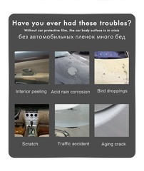 Glossy Silver Grey Vinyl Wrap Film Air Release Car Motorcycle Sticker Sheet
