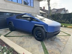 Matte Metallic Blue For Cybertruck PreCut Paint Protection Film PET Wrap Color