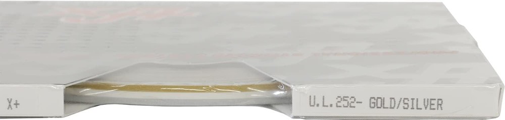 Universal 3/16″ 2-Color Pinstripe (Ultra Lite) 0216252 – Gold Met./Silver Met.