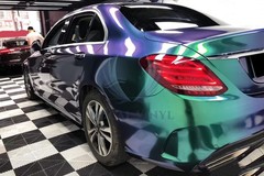 Galaxy Dust Gloss Purple Green Metallic Auto Sticker Decal Vinyl Wrap Sheet Film