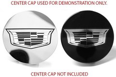 4 CADILLAC ESCALADE CTS ATS CENTER CAP LOGOS DECALS VINYL 20 22 WHEELS 8994