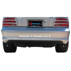 Graphic Express Rear Bumper Decal Mustang GT Style White GT 1994-1998