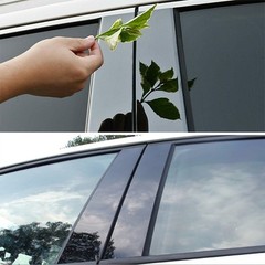 Black Pillar Posts Window Door Trim Cover For Nissan Altima 2013-2018 Deco D
