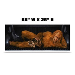 Universal Tailgate Vinyl Graphic Decal Wrap Bigfoot – Trim to fit any Vehicle