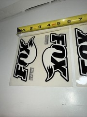 FOX RACING SHOCKS SHOX SUSPENSION PERFORMANCE SERIES GENUINE DECALS STICKERS