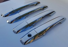Custom Black OR Chrome Door Handle Overlays 2004 – 2008 Acura TSX YOU PICK CLR