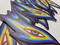 TOOL Third Eye Flame Weatherproof Sticker – 3 Inches Lateralus Aenima 10000 Days