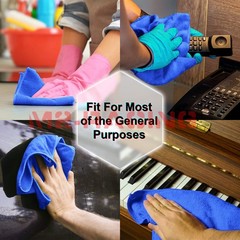 100x Microfiber Cleaning Cloth Towel Rag Car Polishing No Scratch Auto Detailing