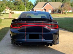10″ 2 color Rally Racing Stripe Graphics Stripes Set FIT 2005 – 2023 Charger