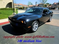 FITS DODGE Challenger 15 to 22 Racing Stripes 5″ + 1/2″ Vinyl Graphic 20 FEET