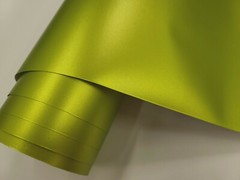 Anodized Yellow Lime Green Vinyl Vynil Car Wrap Film Sticker Decal Sheet Roll