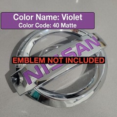 Front Emblem Vinyl inlays FOR 2005-2012, Nissan Pathfinder. Emblem NOT included.