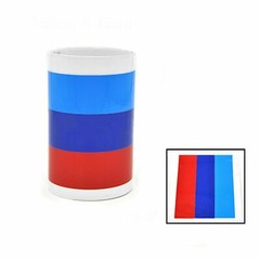 59″ M-Colored Stripe Custom Exterior Decor Sticker For BMW Body Hood Bumper Roof