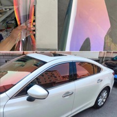 75% VLT Red chameleon Car Tint Window Film Solar Tint 99% UV Proof 50CM*300CM