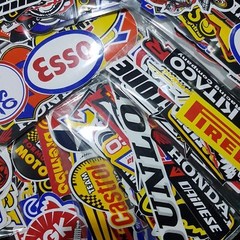 50 Mixed Random Stickers Motocross Motorcycle Car ATV Racing Helmet Decal Bike