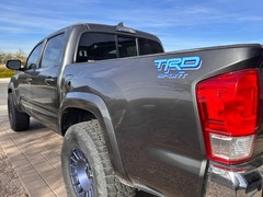 TRD SPORT New Style 2024+ Bed Decals Stickers, Fits Toyota Tacoma, Tundra