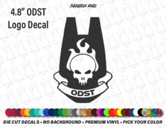 ODST Logo Insignia Halo Legendary Infinite – 5 Inches – Gamer Decal Sticker