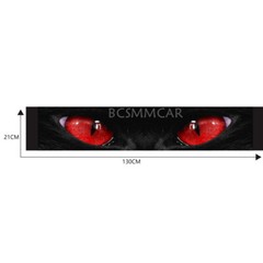 Car Front Windshield Sunshade Decal Window Cat Eye Graphic Sticker Waterproof