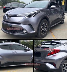 Bright Grey Pearl Glossy Satin Car SUV Hood Vinyl Wrap Glitter Modify Sticker US