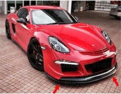 2″x2.5M Black PU Front Bumper Lip Splitter Body Spoiler Skirt Rubber Protector