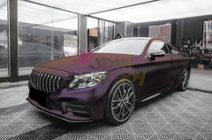 ESSMO PET Matte Metallic Magic Purple Car Vehicle Vinyl Wrap Decal Sticker