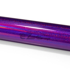 Holographic Glitter Purple Rainbow Chrome Car Vinyl Wrap Sticker Decal Sheet