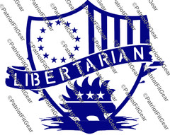 Libertarian,Not Left,Not Right,Just Free,12″x10,Dont Tread On Anyone,Vinyl Decal
