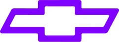 Chevrolet Logo Decal Multiple Colors and Sizes