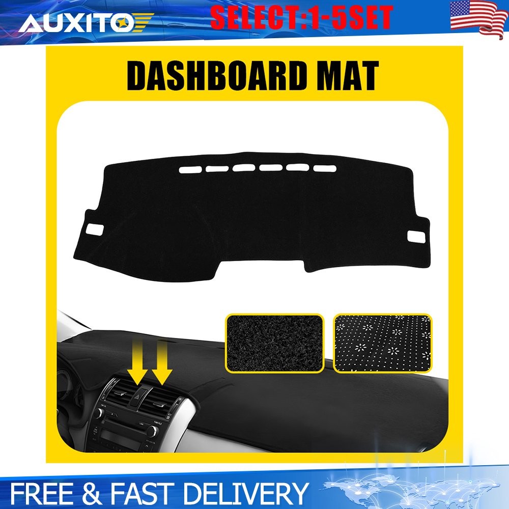 Dash Cover Dash Mat Dashmat Dashboard Cover For Toyota Corolla 2009-2013 1-5X