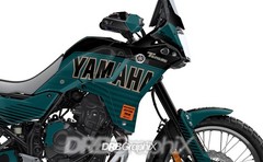 NEW Graphic kit for YAMAHA TENERE 700 / T7 Full Graphic kit (STP-MOB)