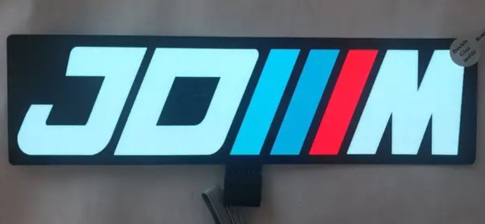JDM LED car decal