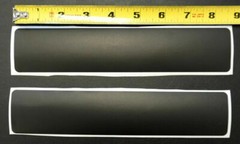 SUN VISOR WARNING LABEL BLACKOUTS for 2019 – 2022 DODGE RAM AND DURANGO