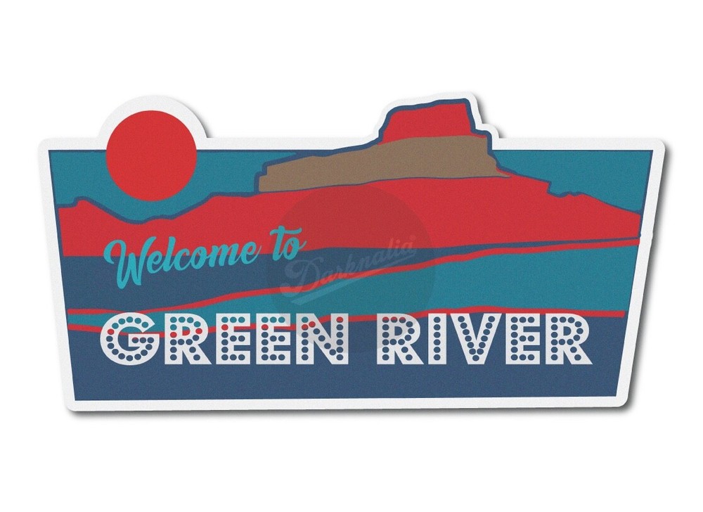 Green River Moab Utah 4×4 Trail Sticker – 5 x 2.5 in – Waterproof –