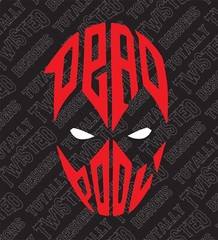 Deadpool 2 Color vinyl decal sticker Car Truck Marvel X Men MCU Dead Pool Name